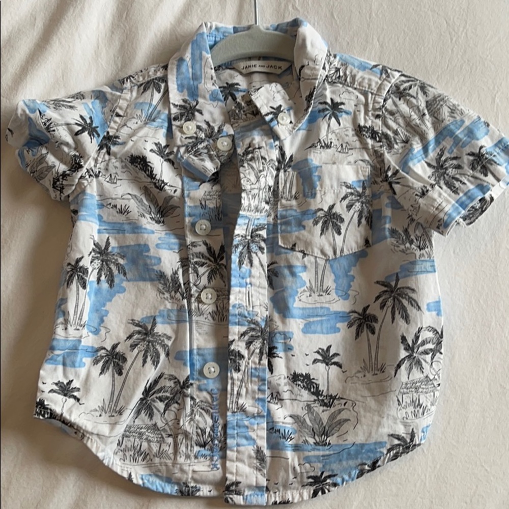 Janie and jack button up